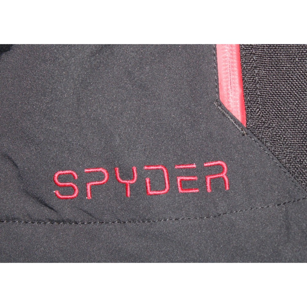 Spyder ski jacket Large black red American Airlines Celebrity Ski thinsulate - Picture 7 of 10